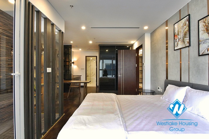 Spacious 2 bedrooms, 2 bathrooms apartment is located in Truc Bach Area , Hanoi